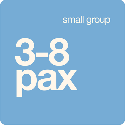 3-8 pax (small group)