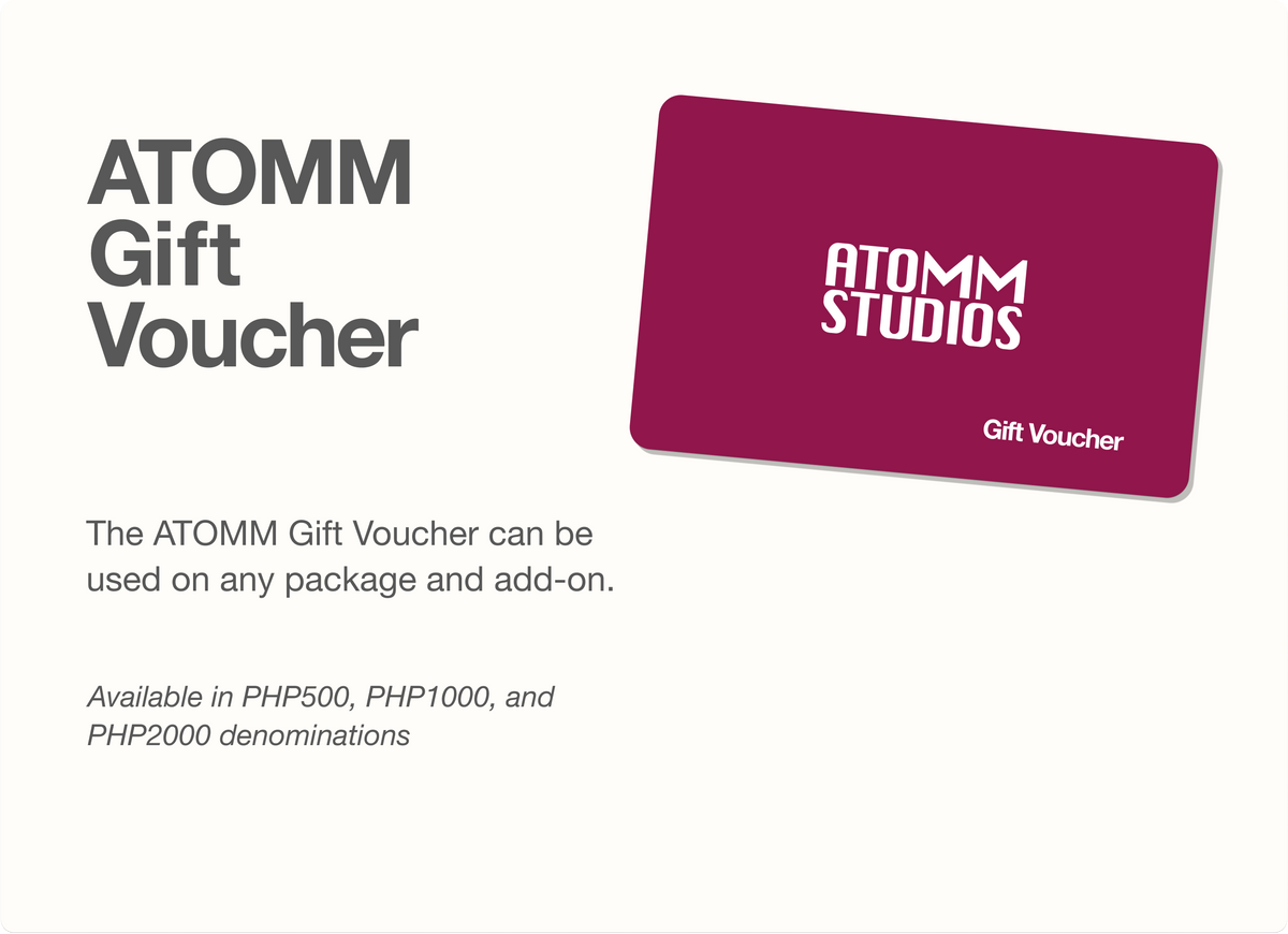ATOMM E-Gift Card – ATOMM Studios
